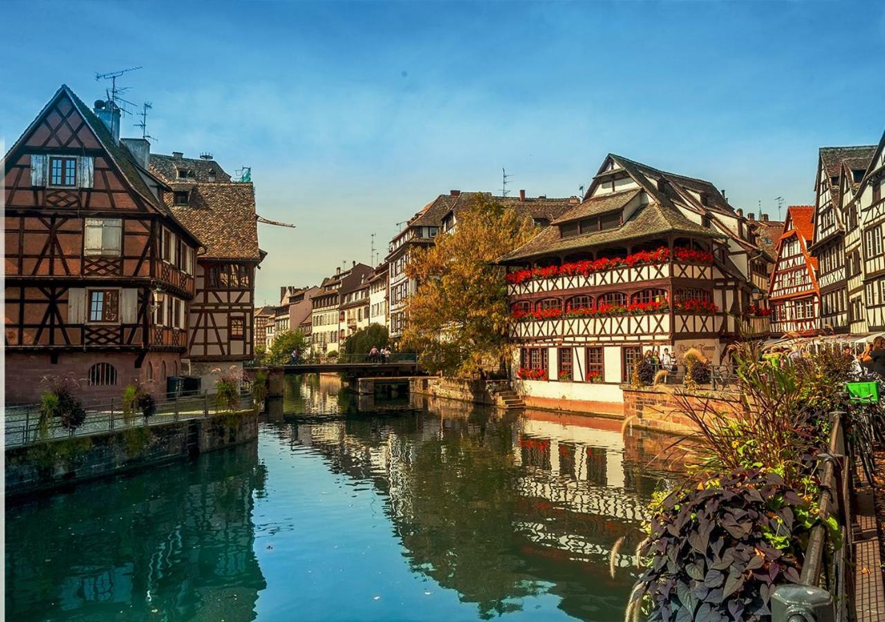 Grand 3 Pieces Stationnement Gratuit Dans La Rue Apartman Strasbourg Kültér fotó